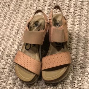 OTBT “ Travel Lite “ collection womens wedge sandal .